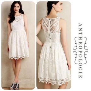 ✨SALE 🆕Anthropologie🌷 Scalloped Lace Dress